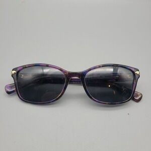 COACH HC6065 5288 PURPLE CONFETTI TORTOISE AUTHENTIC EYEGLASSES 51-17-135